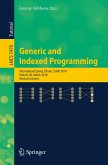 Generic and Indexed Programming (eBook, PDF)