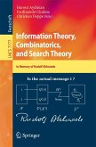 Information Theory, Combinatorics, and Search Theory (eBook, PDF)