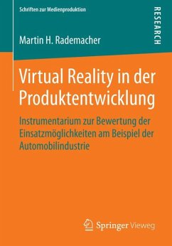 Virtual Reality in der Produktentwicklung (eBook, PDF) - Rademacher, Martin H.