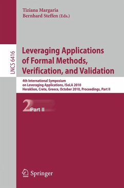 Cover Leveraging Applications of Formal Methods, Verification, and Validation (eBook, PDF)