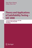 Theory and Applications of Satisfiability Testing - SAT 2008 (eBook, PDF)