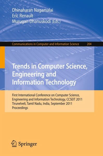 Trends in Computer Science, Engineering and Information Technology (eBook, PDF) Trends in Computer Science, Engineering and Information Technology (eBook, PDF)
