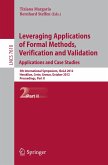 Leveraging Applications of Formal Methods, Verification and Validation (eBook, PDF)