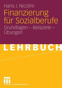 Finanzierung für Sozialberufe (eBook, PDF) - Nicolini, Hans J.