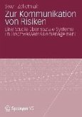Zur Kommunikation von Risiken (eBook, PDF)