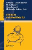 Séminaire de Probabilités XLI (eBook, PDF)