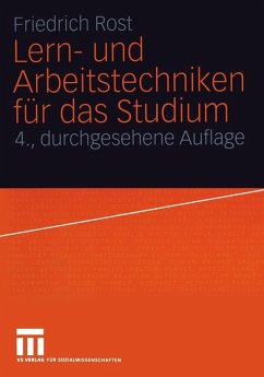 Lern- und Arbeitstechniken für das Studium (eBook, PDF) - Rost, Friedrich