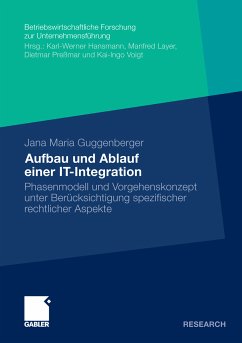 Aufbau und Ablauf einer IT-Integration (eBook, PDF) - Guggenberger, Jana Maria