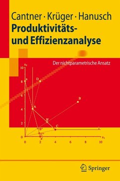 Produktivitäts- und Effizienzanalyse (eBook, PDF) - Cantner, Uwe; Krüger, Jens; Hanusch, Horst