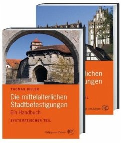 Die mittelalterlichen Stadtbefestigungen im deutschsprachigen Raum, 2 Teile - Biller, Thomas