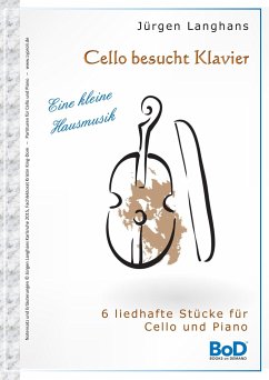 Cello besucht Klavier - Langhans, Jürgen