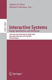 Interactive Systems. Design Specification, and Verification (eBook, PDF)