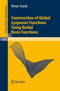Construction of Global Lyapunov Functions Using Radial Basis Functions (eBook, PDF) - Giesl, Peter