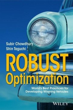 Robust Optimization - Chowdhury, Subir;Taguchi, Shin