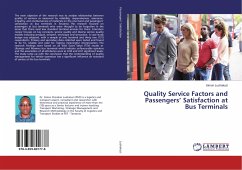 Quality Service Factors and Passengers¿ Satisfaction at Bus Terminals