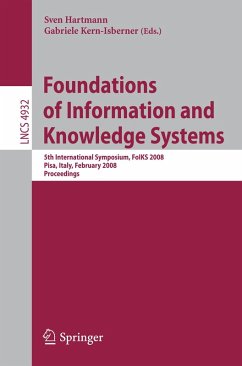 Foundations of Information and Knowledge Systems (eBook, PDF)