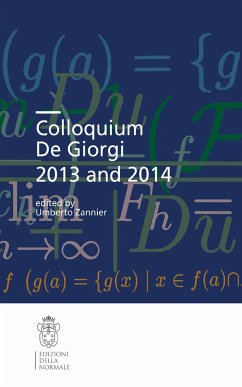 Colloquium De Giorgi 2013 and 2014 (eBook, PDF)