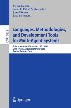 Languages, Methodologies, and Development Tools for Multi-Agent Systems (eBook, PDF)