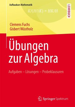 Übungen zur Algebra (eBook, PDF) - Fuchs, Clemens; Wüstholz, Gisbert