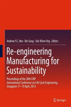 Re-engineering Manufacturing for Sustainability (eBook, PDF)