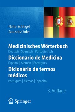 Medizinisches Wörterbuch/Diccionario de Medicina/Dicionário de termos médicos (eBook, PDF) - Nolte-Schlegel, Irmgard; González Soler, Joan José