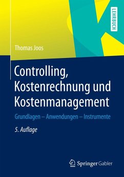 Controlling, Kostenrechnung und Kostenmanagement (eBook, PDF) - Joos, Thomas