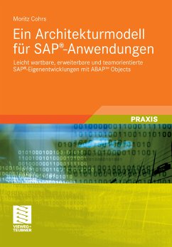 Ein Architekturmodell für SAP®-Anwendungen (eBook, PDF) - Cohrs, Moritz