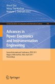 Advances in Power Electronics and Instrumentation Engineering (eBook, PDF)