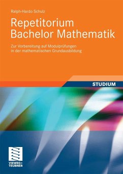 Repetitorium Bachelor Mathematik (eBook, PDF) - Schulz, Ralph-Hardo