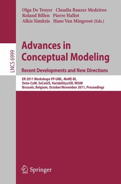 Cover Advances in Conceptual Modeling. Recent Developments and New Directions (eBook, PDF)