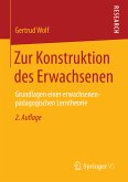 Zur Konstruktion des Erwachsenen (eBook, PDF)