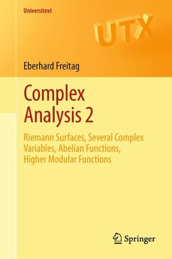 Complex Analysis 2 (eBook, PDF) - Freitag, Eberhard