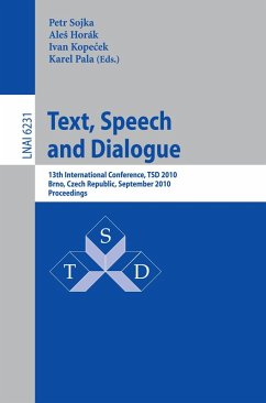 Text, Speech and Dialogue (eBook, PDF)