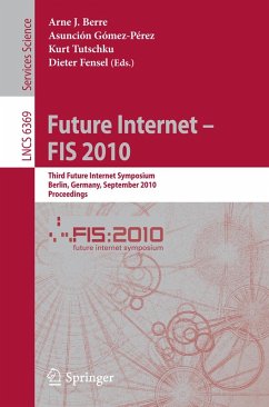 Cover Future Internet - FIS 2010 (eBook, PDF)