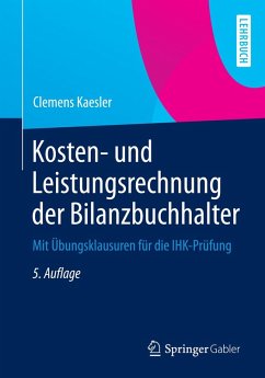 Kosten- und Leistungsrechnung der Bilanzbuchhalter (eBook, PDF) - Kaesler, Clemens
