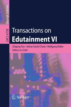 Transactions on Edutainment VI (eBook, PDF)