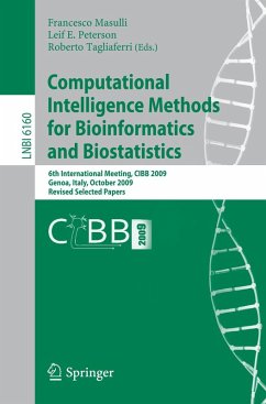 Cover Computational Intelligence Methods for Bioinformatics and Biostatistics (eBook, PDF)