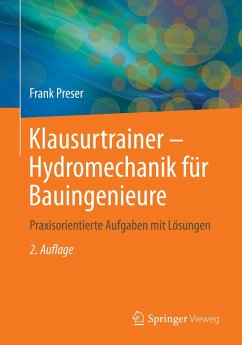 Klausurtrainer - Hydromechanik für Bauingenieure (eBook, PDF) - Preser, Frank