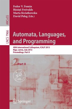 Cover Automata, Languages, and Programming (eBook, PDF)