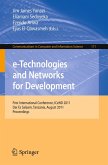 e-Technologies and Networks for Development (eBook, PDF)
