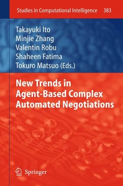 New Trends in Agent-Based Complex Automated Negotiations (eBook, PDF)