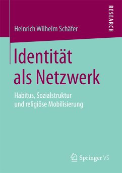 Identität als Netzwerk (eBook, PDF) - Schäfer, Heinrich Wilhelm