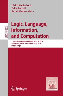 Logic, Language, Information, and Computation (eBook, PDF)