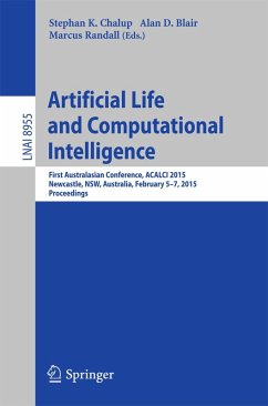 Artificial Life and Computational Intelligence (eBook, PDF)