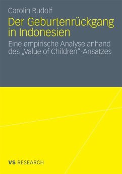 Der Geburtenrückgang in Indonesien (eBook, PDF) - Rudolf, Carolin