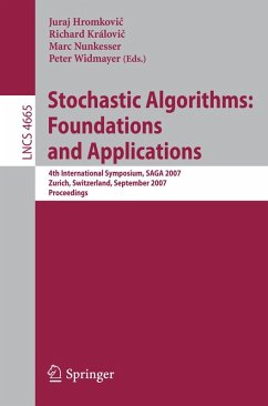 Stochastic Algorithms: Foundations and Applications (eBook, PDF)