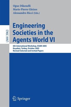 Cover Engineering Societies in the Agents World VI (eBook, PDF)