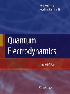 Quantum Electrodynamics (eBook, PDF) - Greiner, Walter; Reinhardt, Joachim