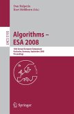 Algorithms - ESA 2008 (eBook, PDF)