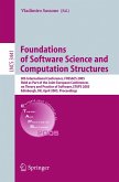 Foundations of Software Science and Computational Structures (eBook, PDF)